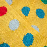 Bassin and Brown Yellow Spot Cotton Socks