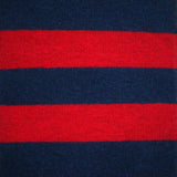Bassin and Brown Hooped Striped Socks - Red and Blue