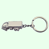 Bassin And Brown Silver Truck Keyring