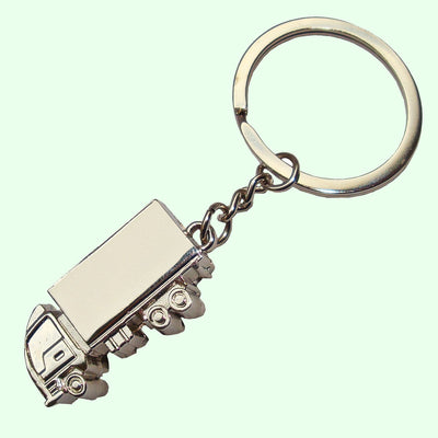 Bassin And Brown Silver Truck Keyring