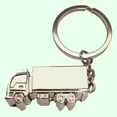 Bassin And Brown Silver Truck Keyring