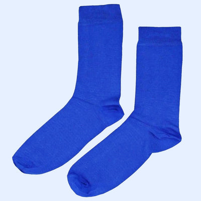 Bassin and Brown   100% Bamboo Plain Socks - Five Pack- Sea Green, Wine, Blue, Black and Powder Blue