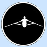 Bassin and Brown Rower Keyring - Black and White