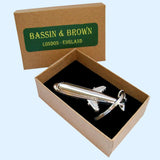 Bassin and Brown - Airplane Keyring - Silver