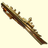 Bassin and Brown Battleship Tie Bar - Gold
