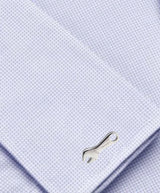Bassin and Brown Wrench Tool Cufflink - Silver