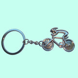 Bassin and Brown Silver Cycling Keyring