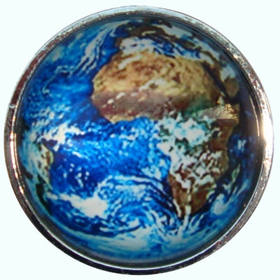 Bassin and Brown - Earth Keyring - Blue/Green