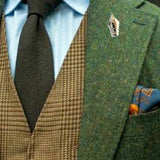 Bassin and Brown Fountain Pen Jacket Lapel Pin - Silver