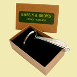 Bassin and Brown High Speed Silver Train Keyring