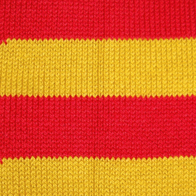 Bassin and Brown Yellow and Red Hooped Stripe Cotton Socks