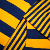 Bassin and Brown Graded Multi Stripe Socks- Yellow and Navy