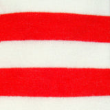 Bassin and Brown Hooped Stripe Socks - Red/White