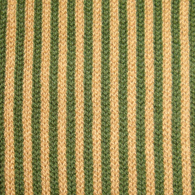 Bassin and Brown Green and Beige Vertical Stripe Cotton Socks